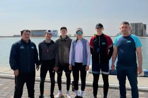 В ТУРКЕСТАНЕ ПРОХОДИТ УЧЕБНО-ТРЕНИРОВОЧНЫЙ СБОР ПО АКАДЕМИЧЕСКОЙ ГРЕБЛЕ.